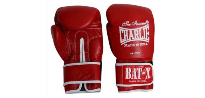 Guantes Bat-X 12oz rojo