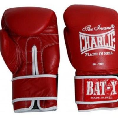 Guantes Bat-X 14oz rojo